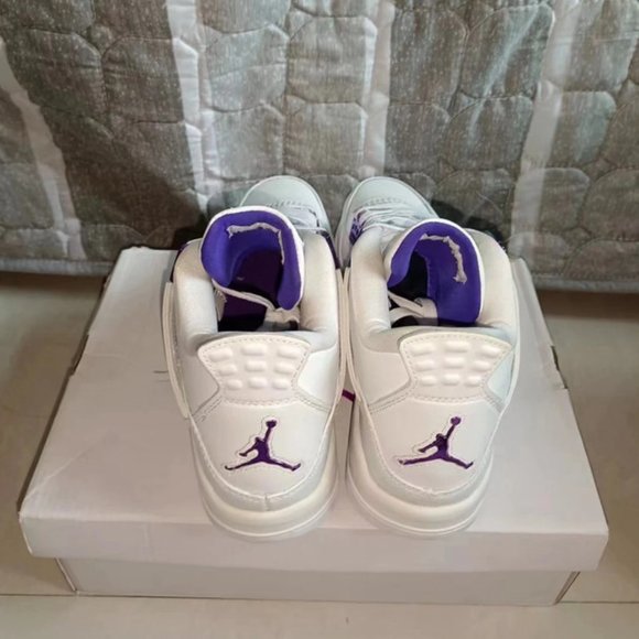 purple jordan 4